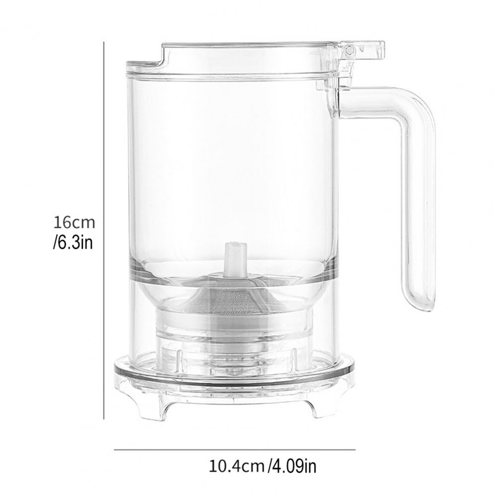 Loose Leaf Tea Infuser - Kubek do zaparzania herbaty z pokrywką,