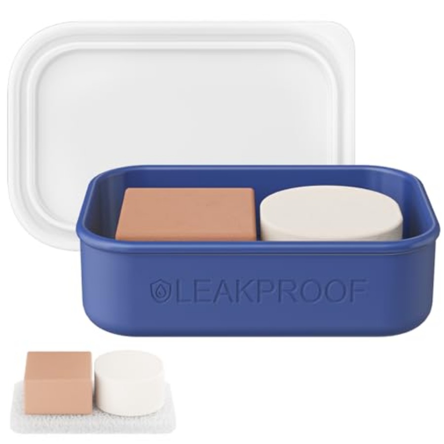 Bar Soap Shampoo Solid - Wodoszczelne etui podróżne na mydło, pojemnik