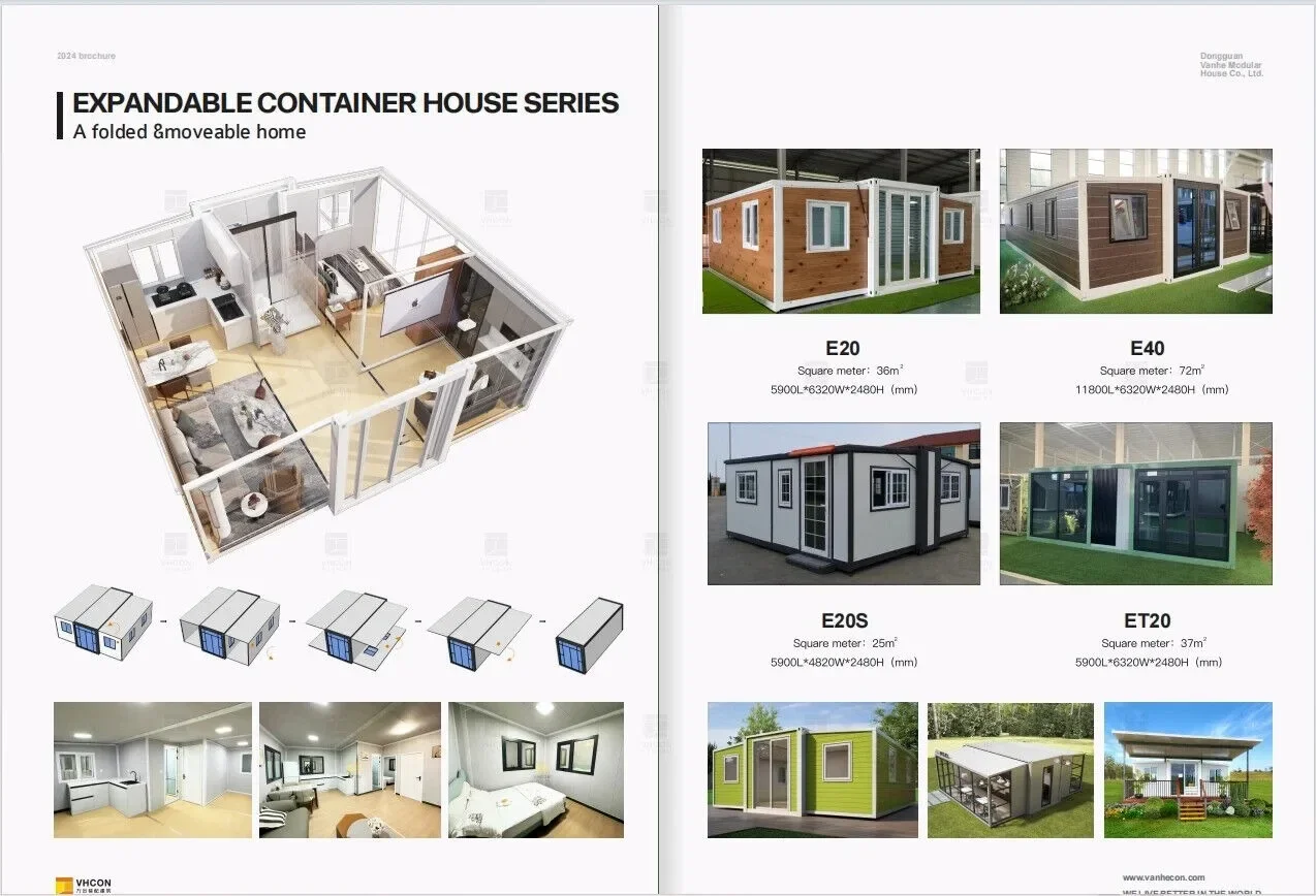 Sustainable Living Home - Dostosowane, prefabrykowane, składane, rozkładane domy kontenerowe