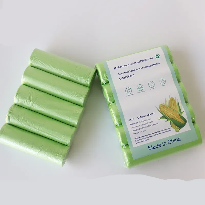 Biodegradable Bin Liner - 100 szt. biodegradowalnych worków na śmieci,