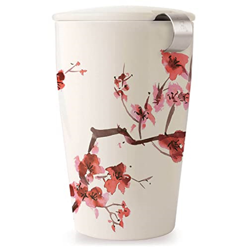 Loose Leaf Tea Infuser - Ceramiczny kubek Kati z podwójnymi ściankami,