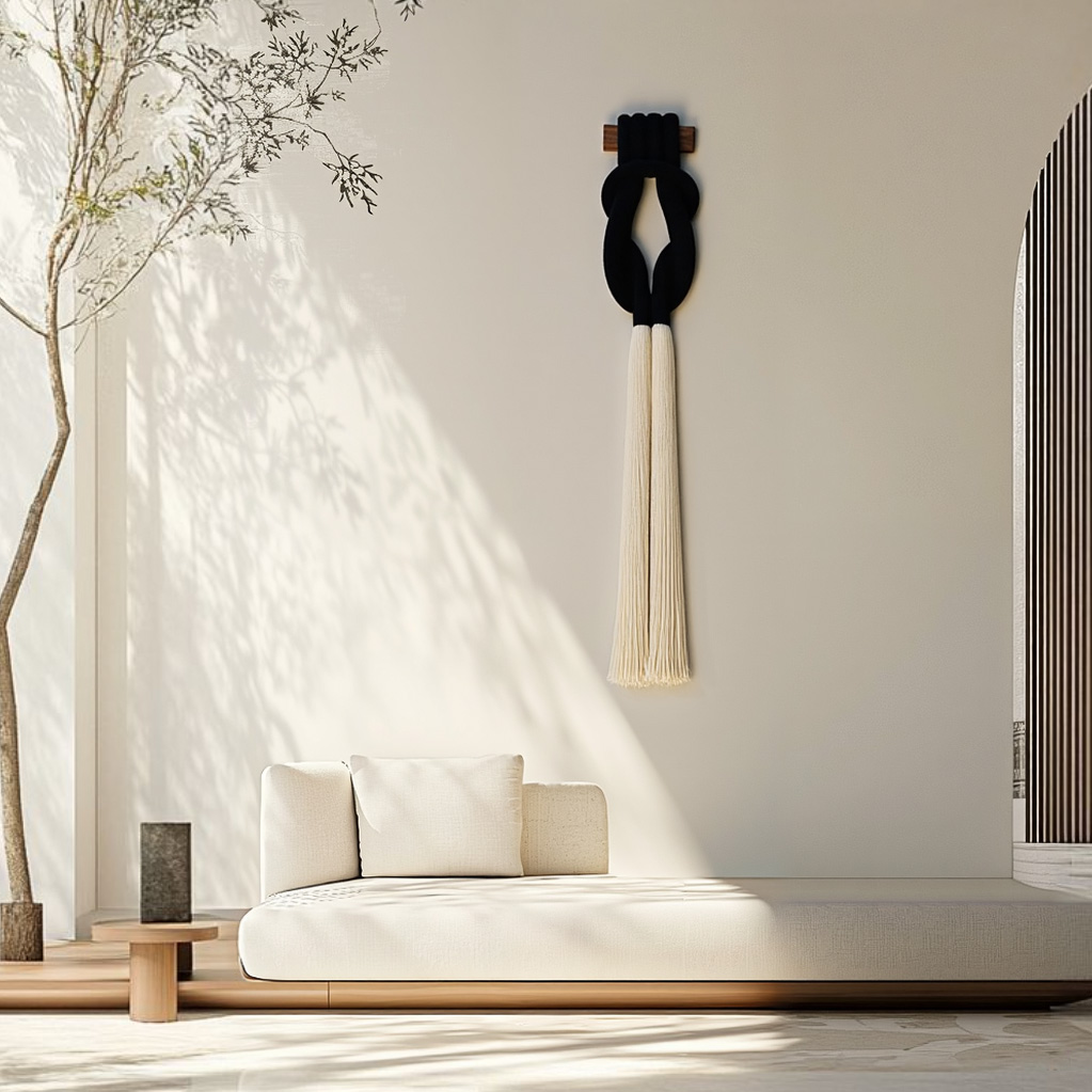 Sustainable Living Walla Walla - # Duża makrama ze sznurka bawełnianego