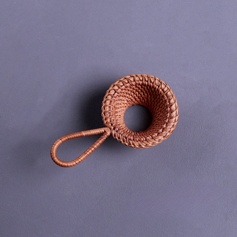 Loose Leaf Tea Infuser - Rattanowy zaparzacz do herbaty, ręcznie robiony,