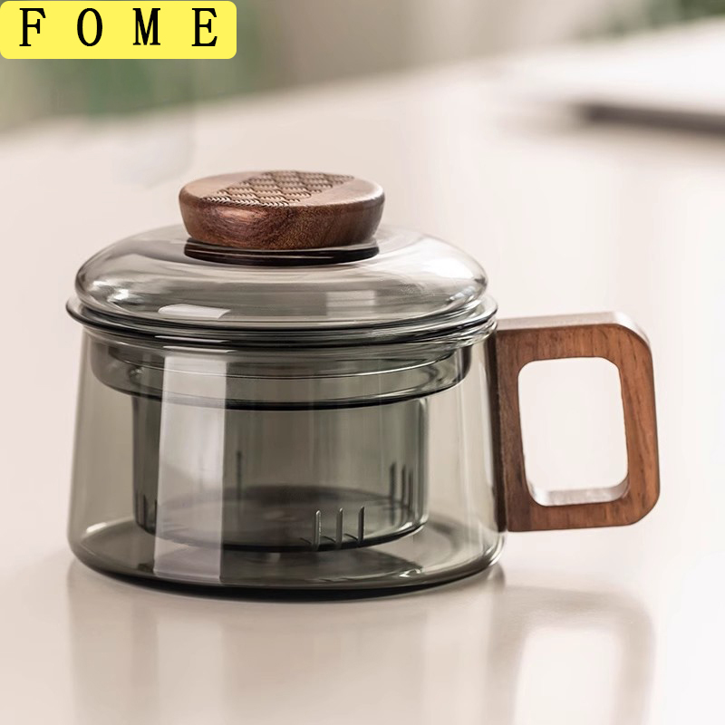 Loose Leaf Tea Infuser - 200/400ml Szklana filiżanka do herbaty z