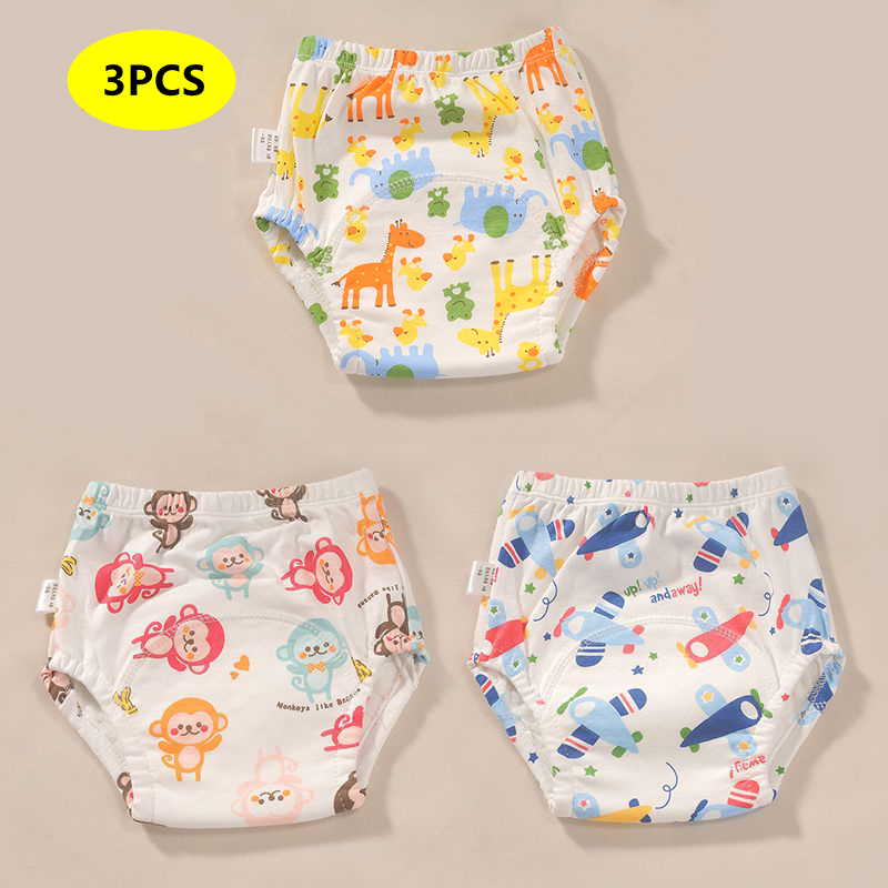 Cloth Diaper Insert - Noworodkowe spodnie treningowe spodenki dziecięce jednokolorowa