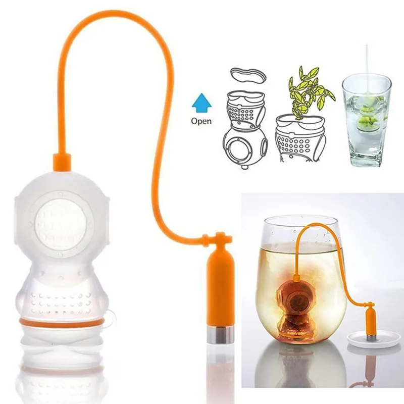 Loose Leaf Tea Infuser - Silikonowy zaparzacz do herbaty Food Grade