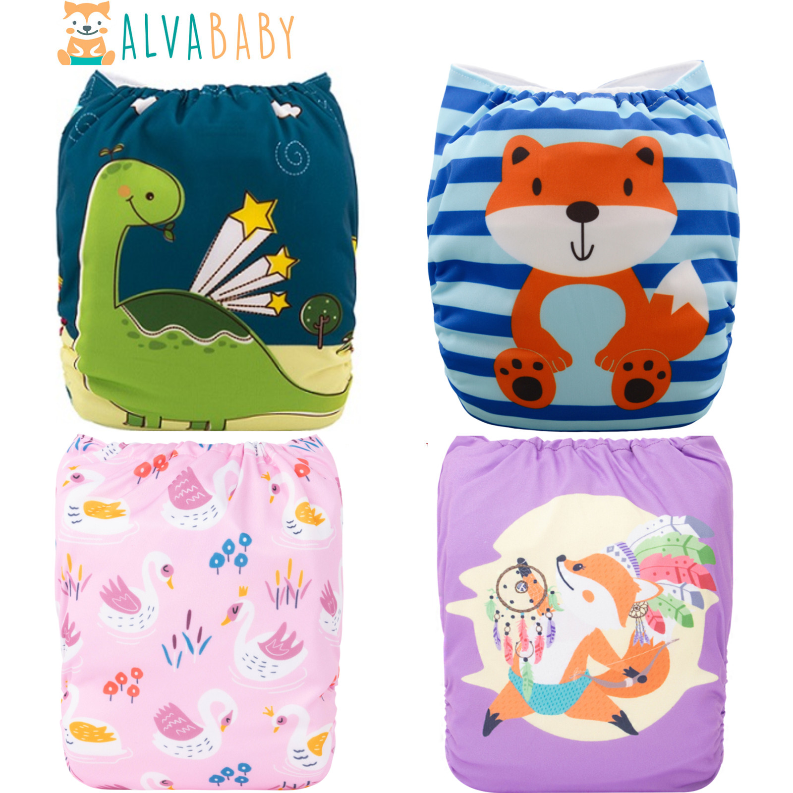 Cloth Diaper Insert - U Pick ALVABABY Pieluszka materiałowa wielokrotnego