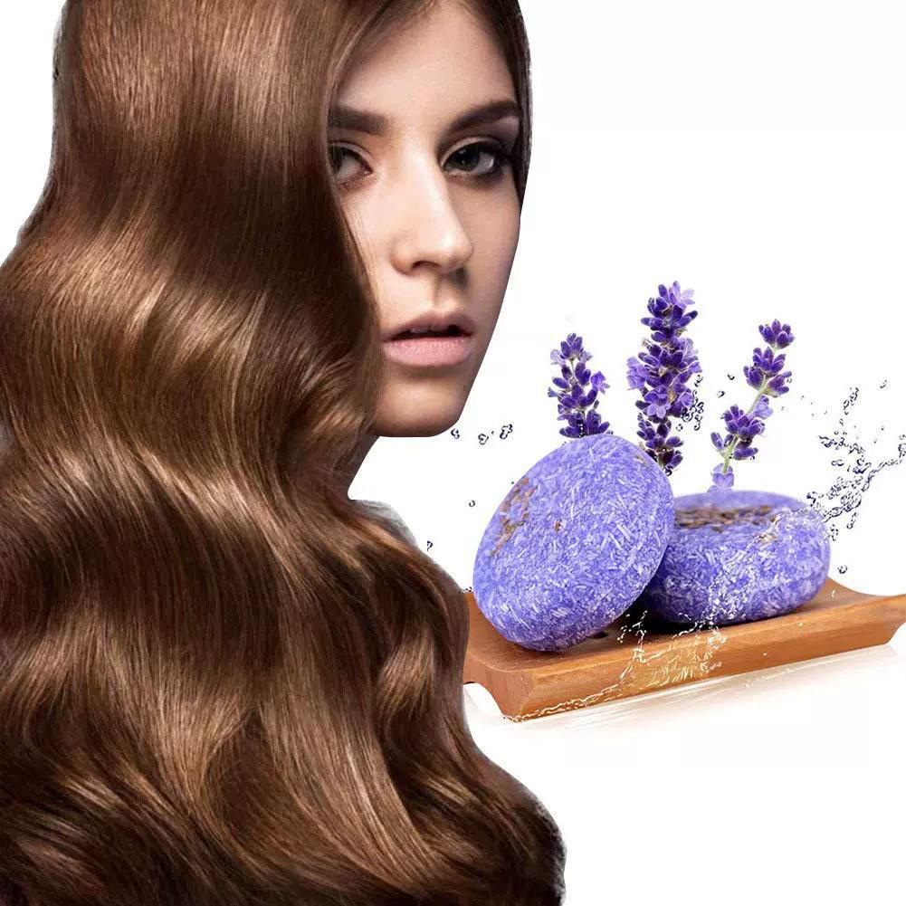 Bar Soap Shampoo Solid - 60g Szampon w Kostce Lawendowy Naturalny