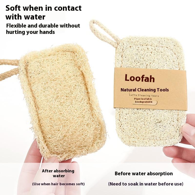 Naturalne gąbki z luffy do szo – Dish Brush Bamboo recenzja i cena
