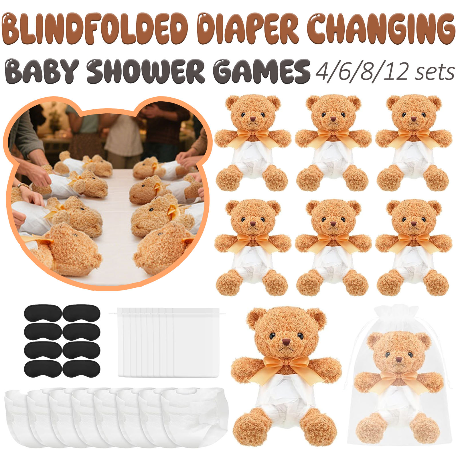 4/6/8/12 Zestawów Gry na Baby  – Cloth Diaper Insert recenzja i cena