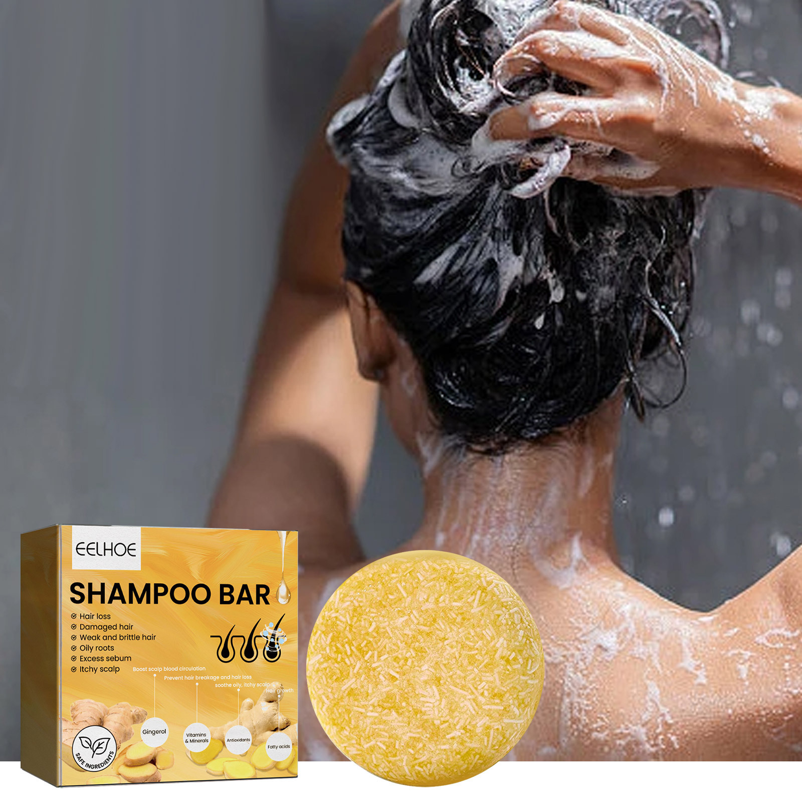 Naturalny szampon w kostce z i – Bar Soap Shampoo Solid recenzja i cena