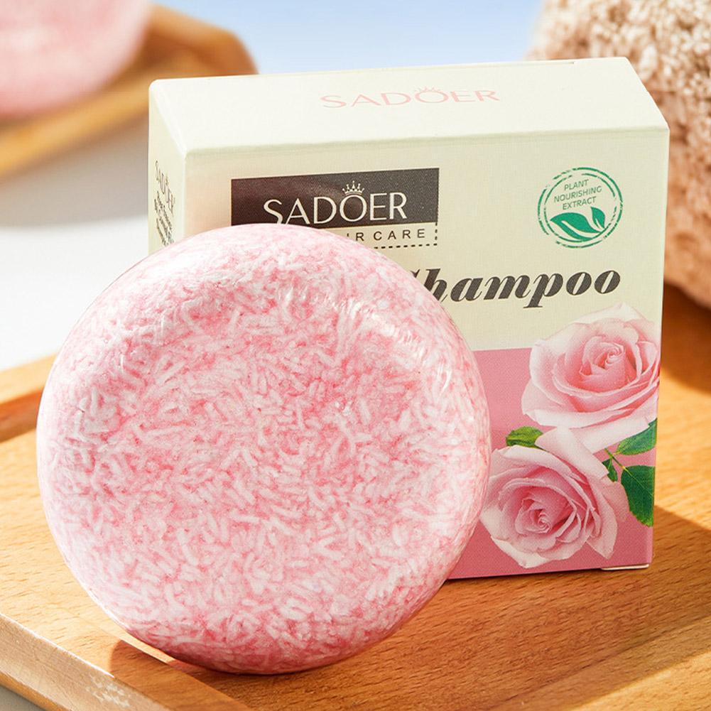 Różane szampony w kostce do gł – Bar Soap Shampoo Solid recenzja i cena