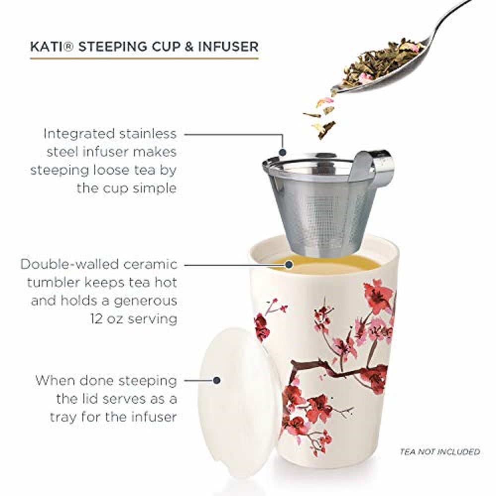 Ceramiczny kubek Kati z podwój – Loose Leaf Tea Infuser recenzja i cena