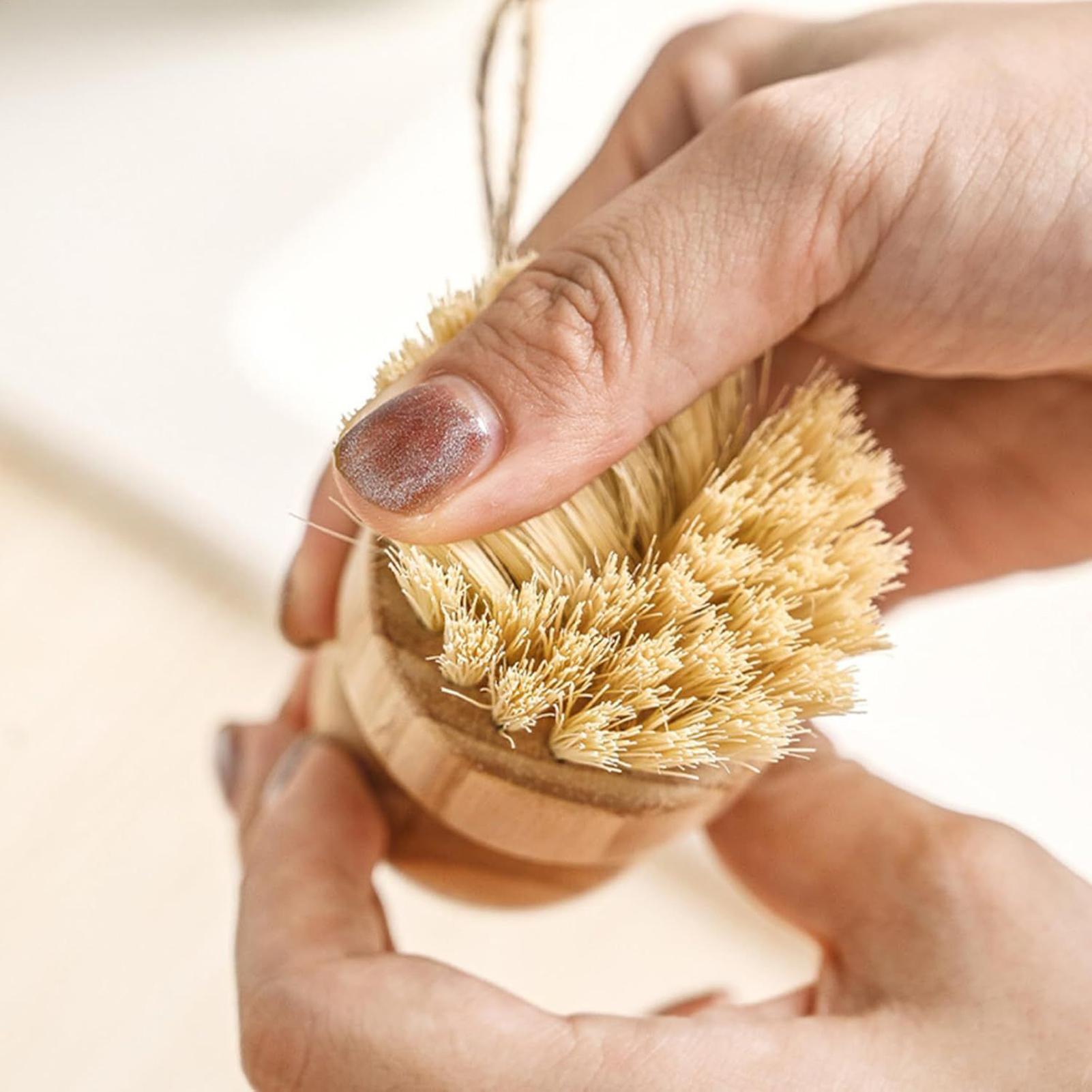 Drewniana szczotka do czyszcze – Dish Brush Bamboo recenzja i cena