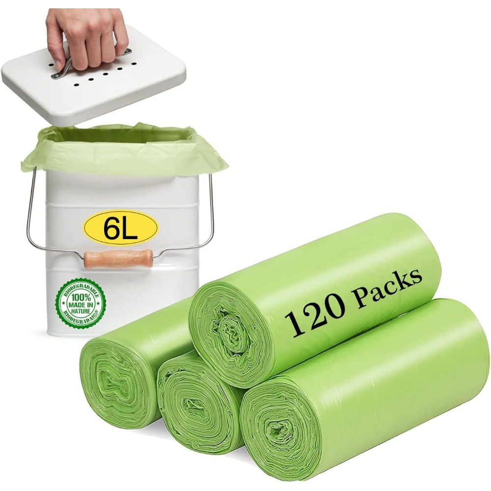 Małe worki na śmieci 1.2 galon – Biodegradable Bin Liner recenzja i cena