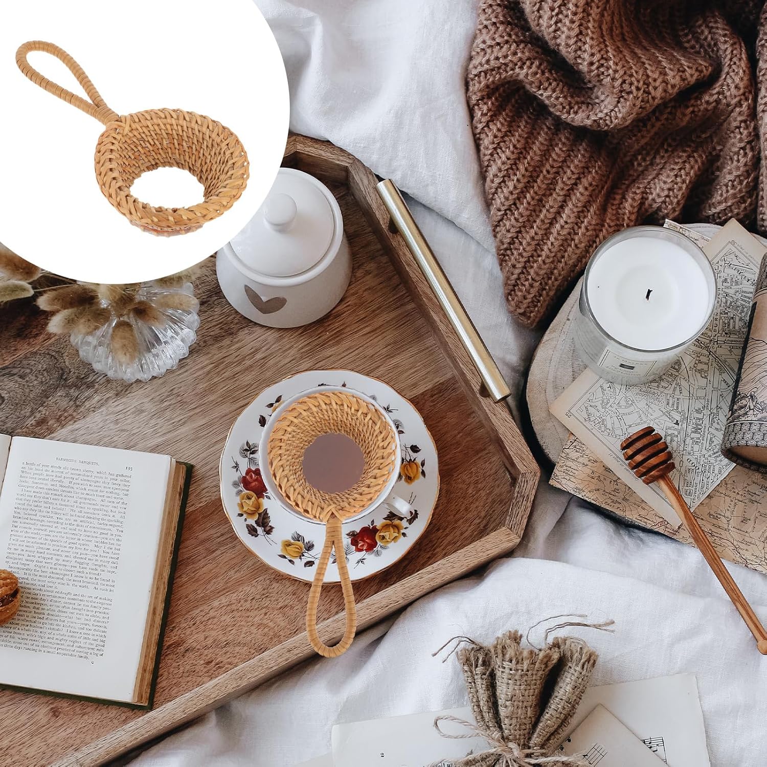 Rattanowy zaparzacz do herbaty – Loose Leaf Tea Infuser recenzja i cena