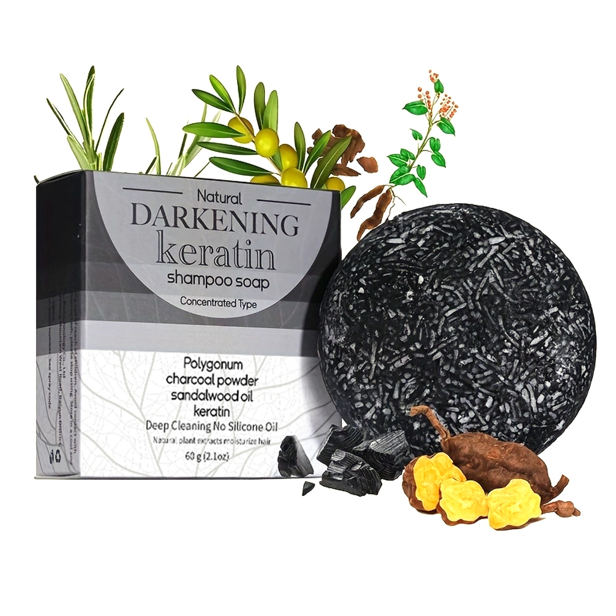 XF 60g Black Soap Solid Shampo – Bar Soap Shampoo Solid recenzja i cena