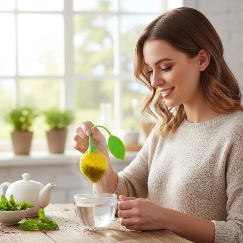 (BF06) Silikonowy zaparzacz do – Loose Leaf Tea Infuser recenzja i cena