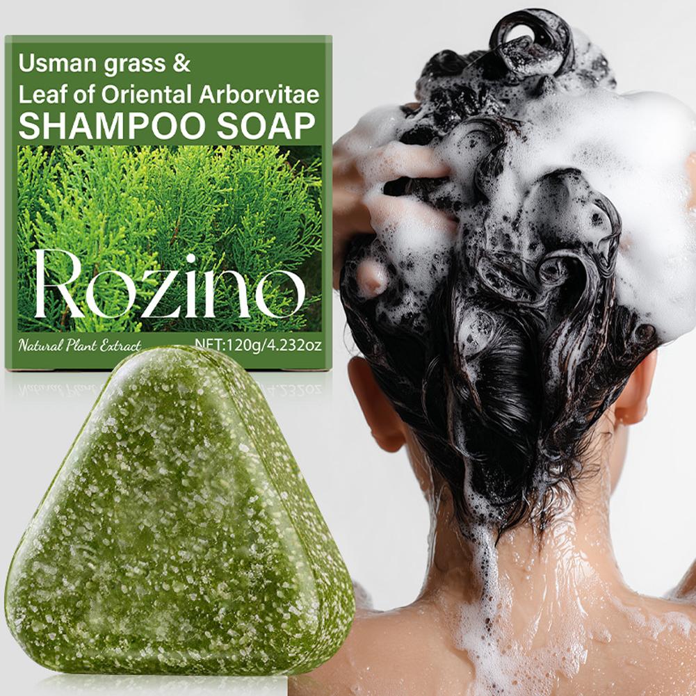 Rozino He Shou Wu Usman Grass  – Bar Soap Shampoo Solid recenzja i cena