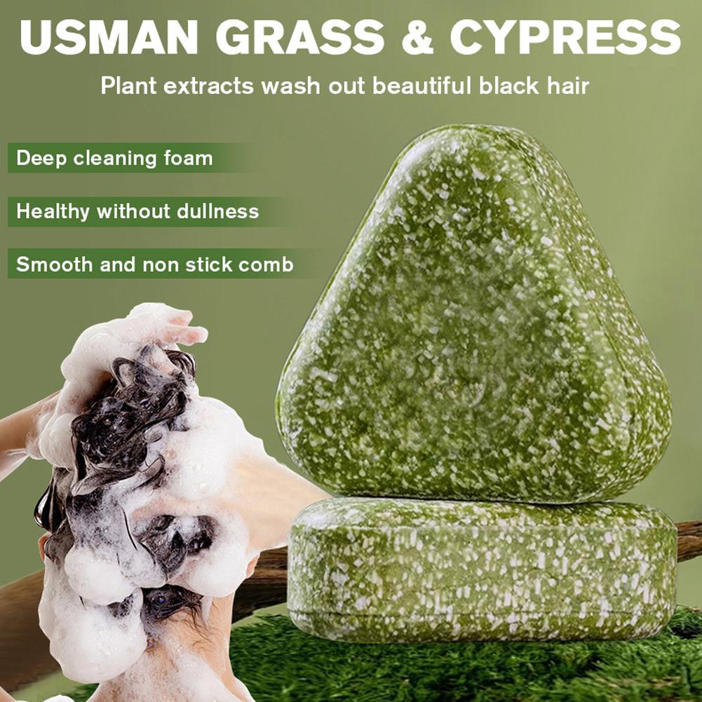 Rozino He Shou Wu Usman Grass  – Bar Soap Shampoo Solid recenzja i cena