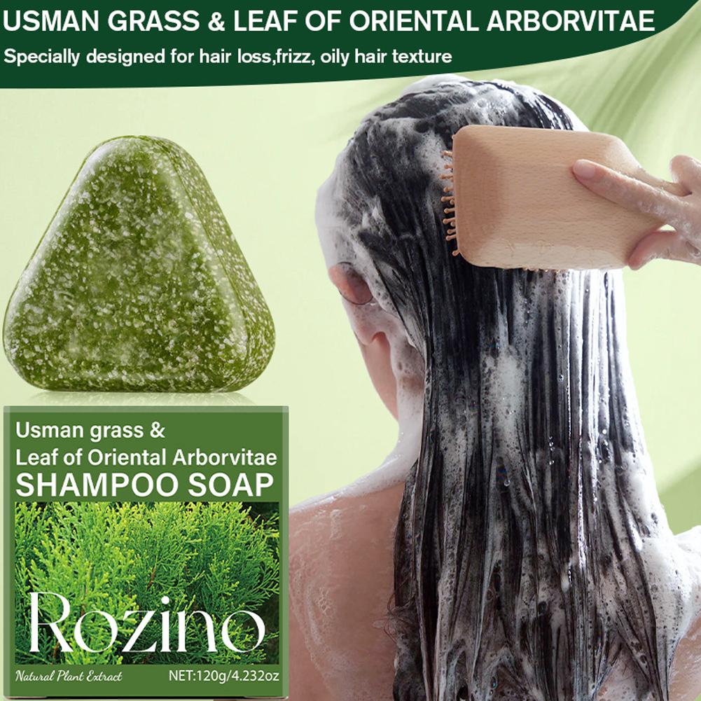 Rozino He Shou Wu Usman Grass  – Bar Soap Shampoo Solid recenzja i cena