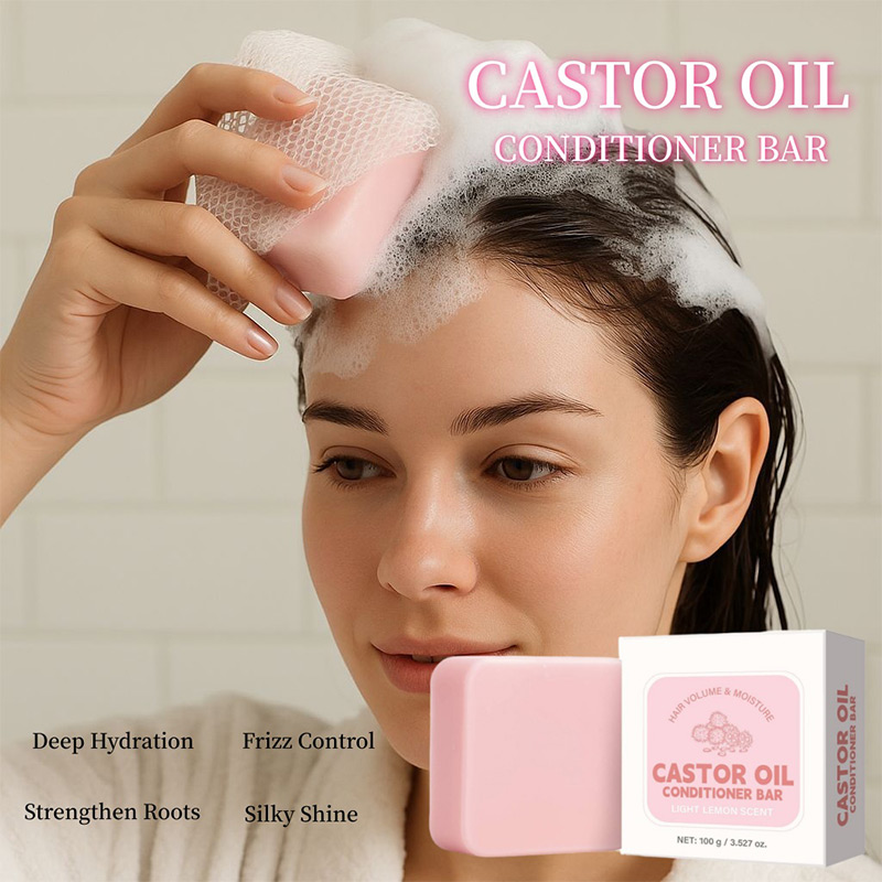 Mydło w kostce z olejem rycyno – Bar Soap Shampoo Solid recenzja i cena